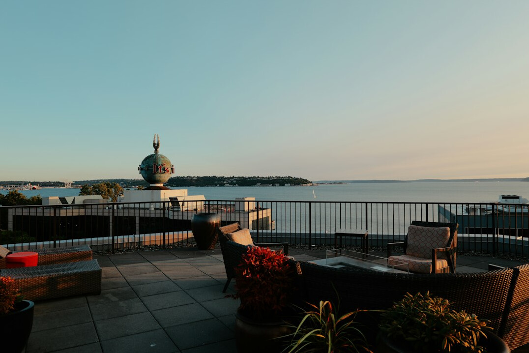 luxury outdoor terrace