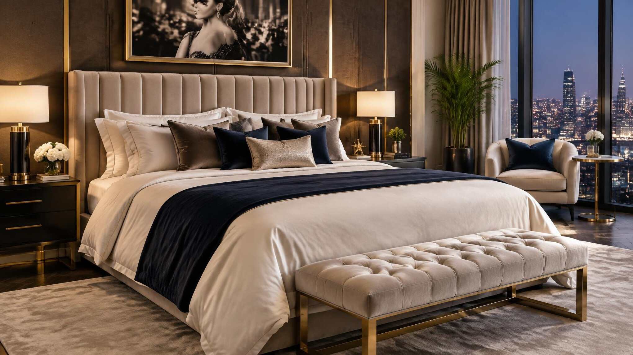 celebrity bedroom design