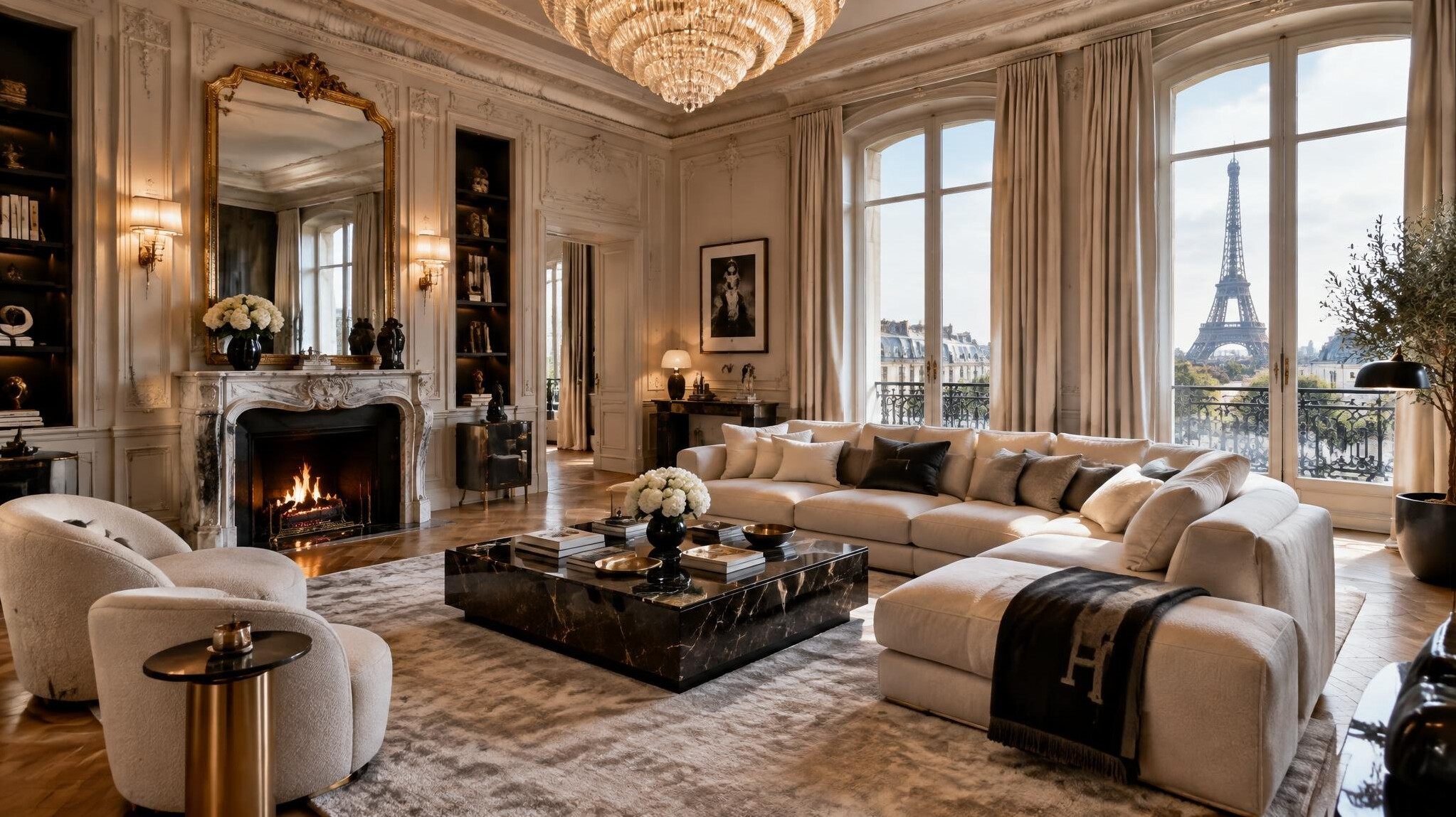 paris luxury apartment