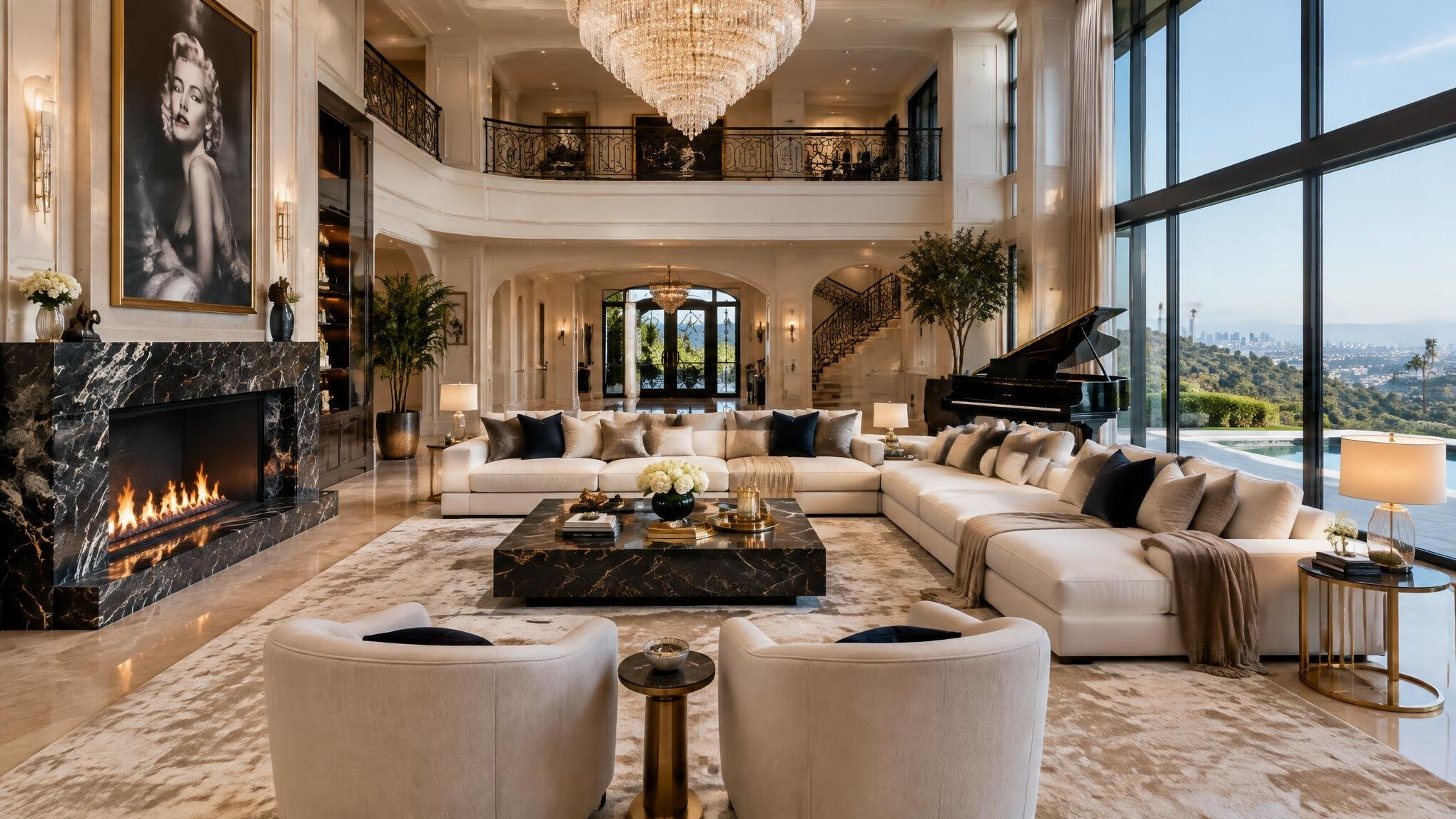 celebrity luxury home interior