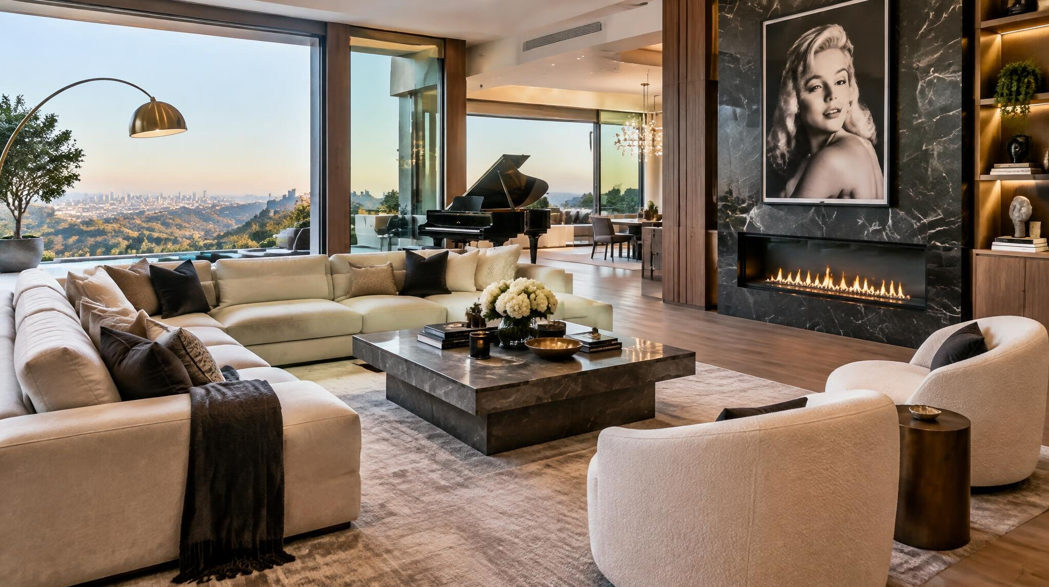 celebrity home interior