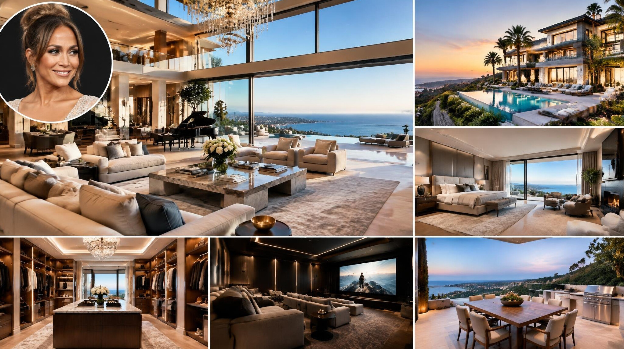 luxury celebrity home tour